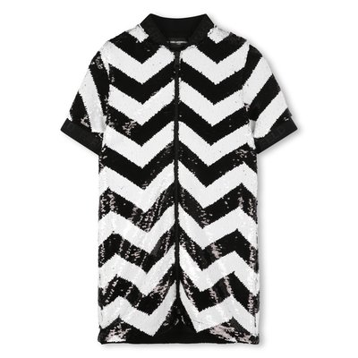 Robe avec ouverture zippée KARL LAGERFELD KIDS