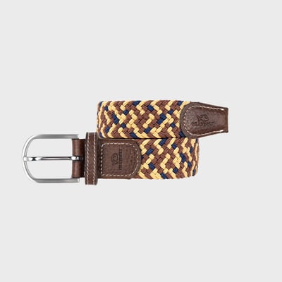 Ceinture tressée élastique MULTICOLORE BILLYBELT