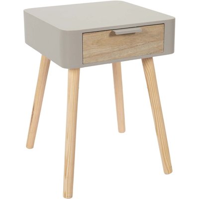 Chevet en bois 1 tiroir Zoran CMP