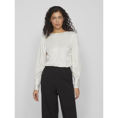 Blouse à manches longues Dos drapé VILA