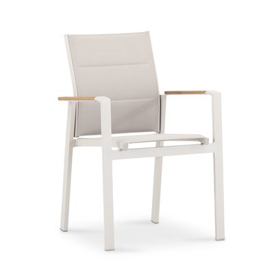 Chaise textilène, lot de 6, OSAKA DEFORA HOME