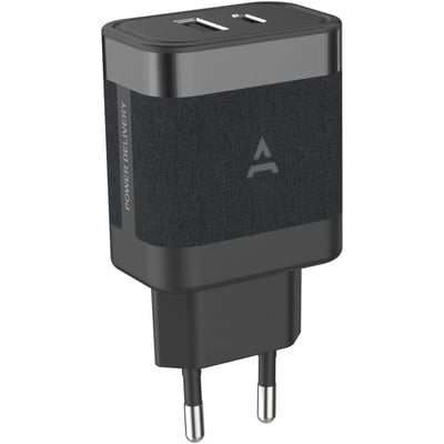 Chargeur 45W charge rapide USB-A/USB-C ADEQWAT