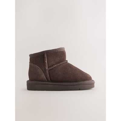 Bottes à enfiler en daim déperlant NEXT