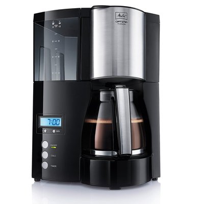 MELITTA Cafetière filtre Optima Timer 100801BK