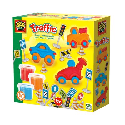 Brinquedo "Plasticina - trafego", SES SES