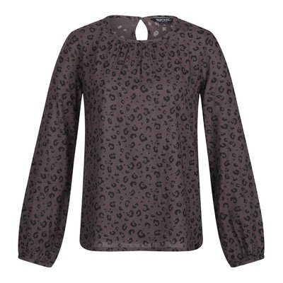 Blouse manches longues motif/style imprimé léopard HADRIA REGATTA