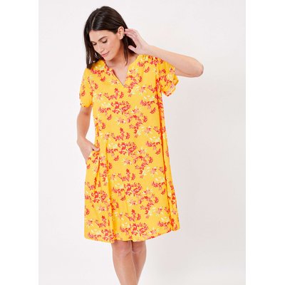 Robe fluide évasée fluide imprimée ZOE LA FIANCÉE