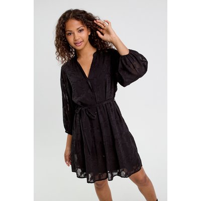 Robe chemise évasée ceinturée CACHE CACHE