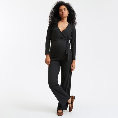 Combinaison pantalon de grossesse, maille jersey LA REDOUTE COLLECTIONS