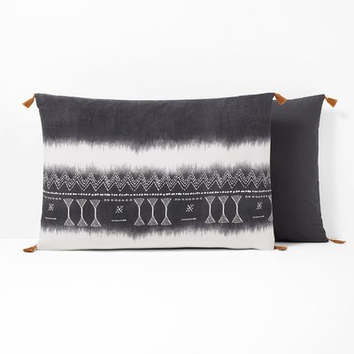 Funda de almohada de algodón lavado, Yoruba LA REDOUTE INTERIEURS