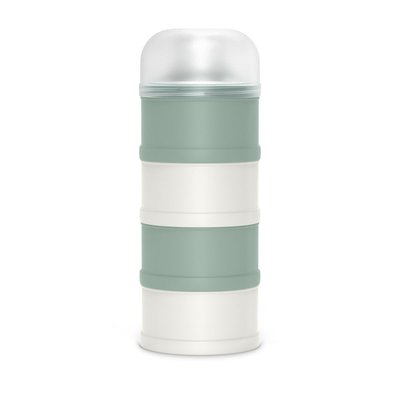 Boite doseur de lait 4 compartiments bonhomia vert SUAVINEX