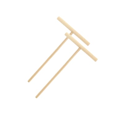 Ensemble de 2 Râteaux à crêpes 20 cm WOOD EDITION FACKELMANN