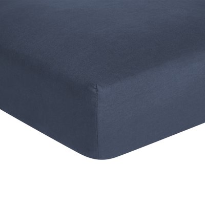 Drap housse uni en coton, Made in France, NOCTURNE A DEMAIN
