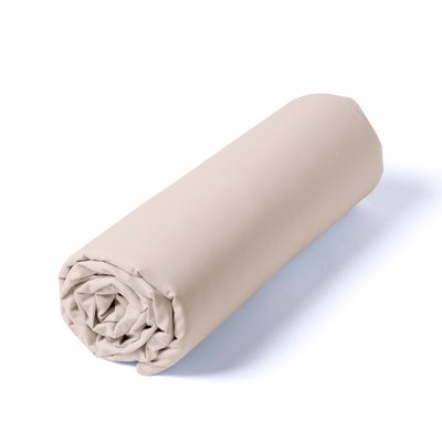 Drap housse double sommier articulé - UNI PERCALE DE COTON TRADITION DES VOSGES