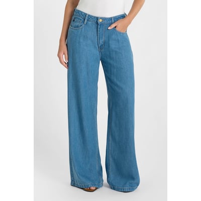 Jeans loose, large ZAZOU, longueur 34 LE TEMPS DES CERISES
