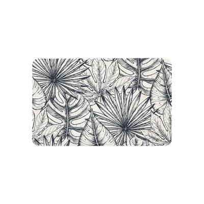 Tapis de bain antidérapant imprimé feuillage TROPIC GUY LEVASSEUR
