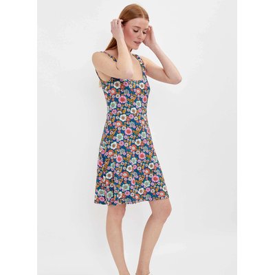 Robe imprimée rétro Ecovero DANETTE PRINCESSE NOMADE
