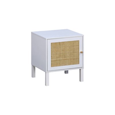 Table de chevet enfant effet bois et cannage BOHÈME SWEEEK