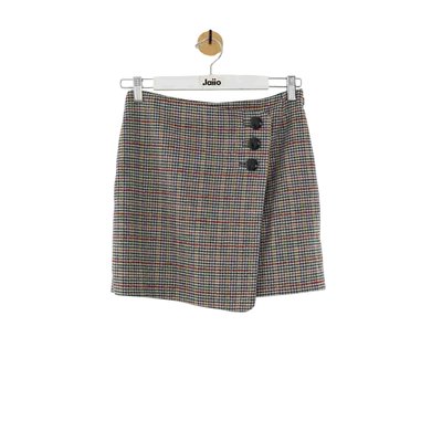 Mini jupe en laine - Très Bon État SEZANE