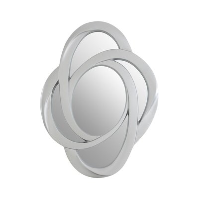 115 x 87cm Wall Mirror in Silver Finish SO'HOME