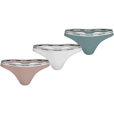Lot de 3 string Modern Logo CALVIN KLEIN UNDERWEAR