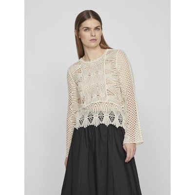 Au crochet Blouse à manches longues VILA