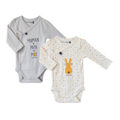 Lot de 2 bodies 1er age dog SUCRE D'ORGE
