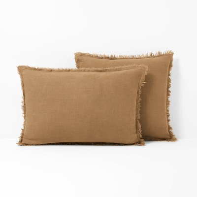 Housse de coussin lin lavé, Linange LA REDOUTE INTERIEURS