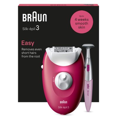 Epilateur électrique Silk-epil 3-302 BRAUN