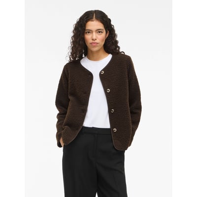 Manteau court en sherpa VILA