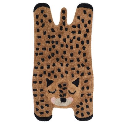 Tapis enfant coton léopard LITTLE CHEETAH NATTIOT