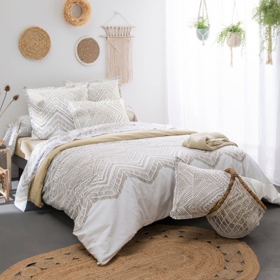 Drap Housse Uni bonnet 30 cm 100% Coton TRADILINGE