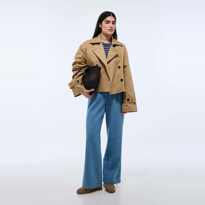 Trench court contenant du coton MONOPRIX
