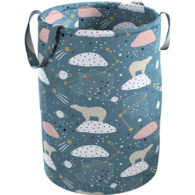 Panier à jouets en coton rond, Magic RECOLLECTION