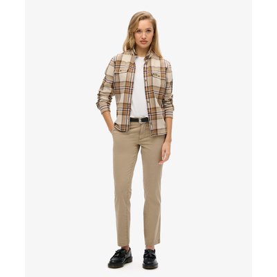Pantalon chino à taille mi-haute SUPERDRY