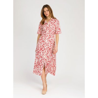 Robe chemise imprimée midi OVIE AN'GE