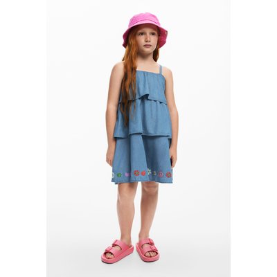 Desigual - Robe courte à volants DESIGUAL