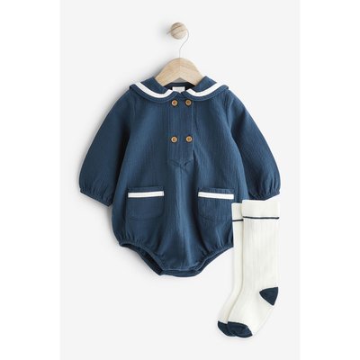 Barboteuse et chaussettes, ensemble bébé NEXT