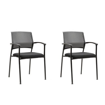 Fauteuil de bureau en tissu, Smith (lot de 2) HISPANOHOGAR