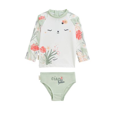 Maillot de bain bébé 2 pièces t-shirt de protection UV & culotte Arya PETIT BEGUIN