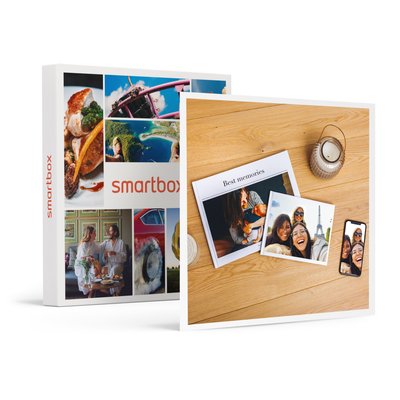 Mini album photo Cheerz personnalisé avec vos photos- SMARTBOX - Coffret Cadeau Multi-thèmes SMARTBOX