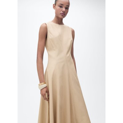 Robe asymétrique avec ourlet effiloché MANGO