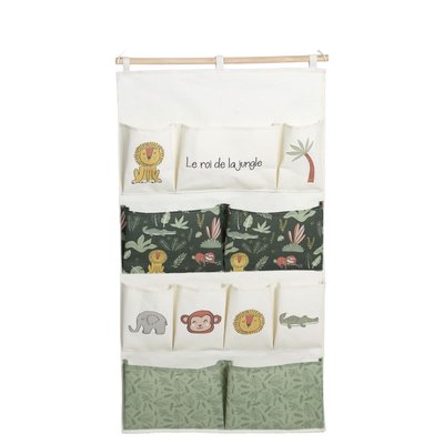 Rangement mural XL tissu LE ROI DE LA JUNGLE FACTORY