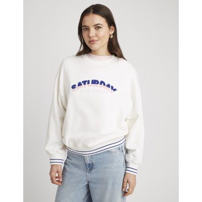 Sweat broderie bouclette BZB