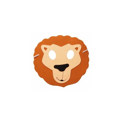 Masque en mousse modele Lion TIM & PUCE
