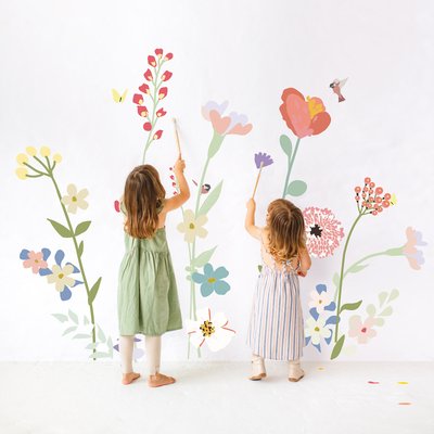Stickers géants Fleurs de champs MIMI'LOU