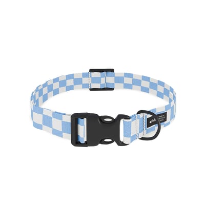 Collier PET recyclé vichy design, JUNO CAFIDE