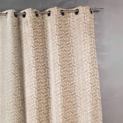 Rideau jacquard à imprimés design HOME MAISON