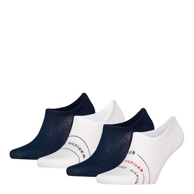 Coffret cadeau de 4 paires de socquettes TOMMY HILFIGER