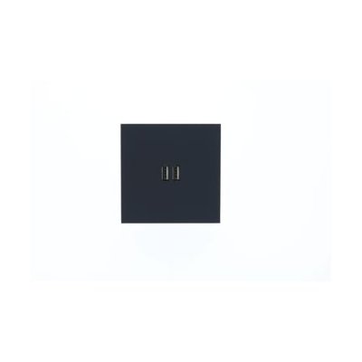 Prise Double Usb Art D'arnould Noir Mat ARNOULD